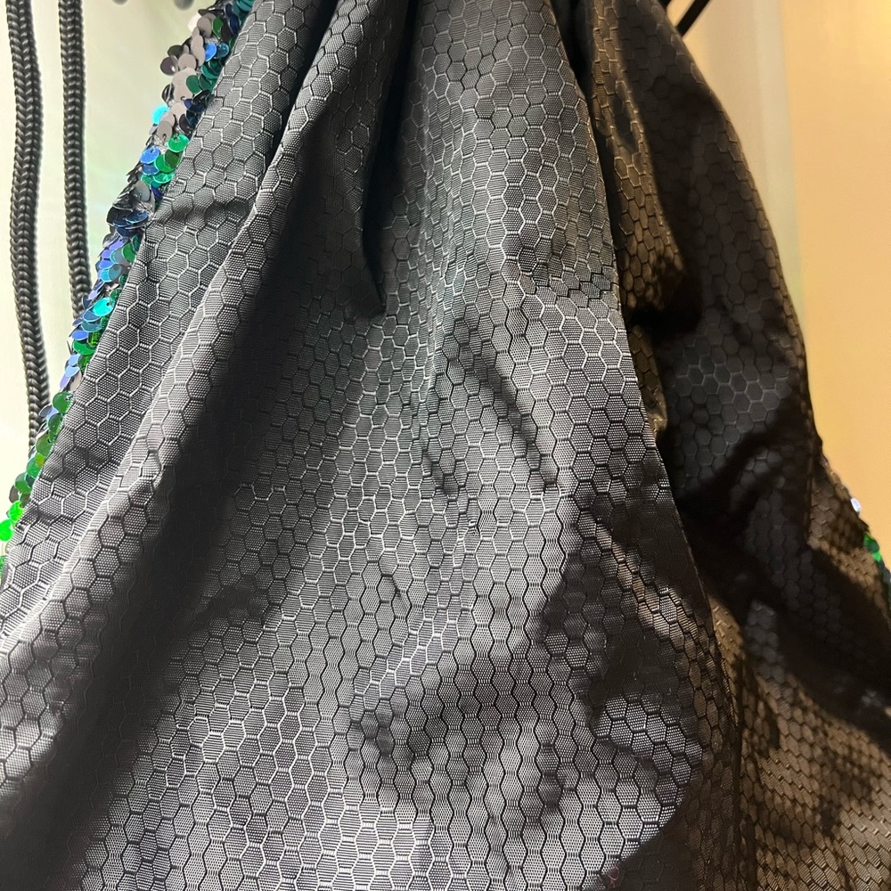 Mermaid Sequin Drawstring Bag - image 3